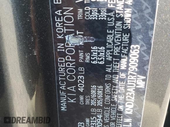 ✅ 2024 Kia Soul S • VIN: KNDJ23AU1R7909063 • Lot: 70911205. Wystawiony na Copart z przebiegiem 18 143 mil. Bezpłatny archiwum sprzedaży aukcyjnych z USA i szczegółowy raport historii pojazdu na DreamBid. Zdjęcie 13.