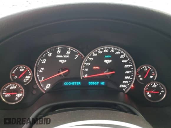 2013 Chevrolet Corvette 427 1SB with VIN 1G1YY3DE5D5702223, listed as a Copart auction lot 39260444 with 55,937 mi miles and Salvage title. Bid and sale history available at DreamBid. Image 9.