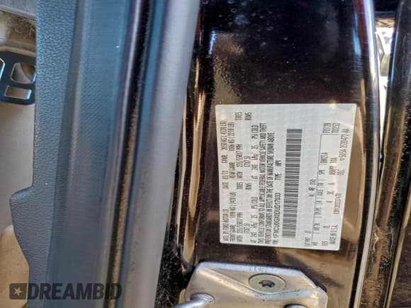 ✅ 2013 Ford Escape SE • VIN: 1FMCU0GX0DUD17033 • Lot: 95516505. Listed on Copart with 130,432 mi. Free auction sales archive from the USA and detailed vehicle history report at DreamBid. Image 13.