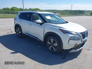 ✅ 2023 Nissan Rogue Platinum • VIN: JN8BT3DD7PW311192 • Lot: 42151046. Listed on IAAI with 24,762 mi. Free auction sales archive from the USA and detailed vehicle history report at DreamBid. Image 1.