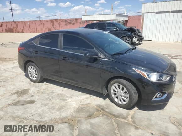 2022 Hyundai Accent SEL с VIN 3KPC24A60NE154191, выставлен на аукционе Copart как лот 54606764 с пробегом 28 105 миль миль и Списание • Salvage title. История ставок и продаж доступна на DreamBid. Изображение 4.