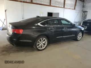 2017 Chevrolet Impala Premier with VIN 1G1145S31HU136275, listed as a Copart auction lot 86534085 with 83,376 mi miles and Salvage title. Bid and sale history available at DreamBid. Image 3.