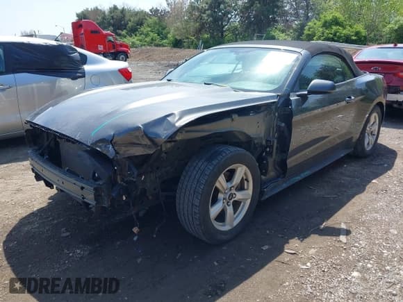 ✅ 2015 Ford Mustang V6 • VIN: 1FATP8EM8F5403003 • Lot: 42100184. Wystawiony na IAAI z przebiegiem 77 532 mil. Bezpłatny archiwum sprzedaży aukcyjnych z USA i szczegółowy raport historii pojazdu na DreamBid. Zdjęcie 2.