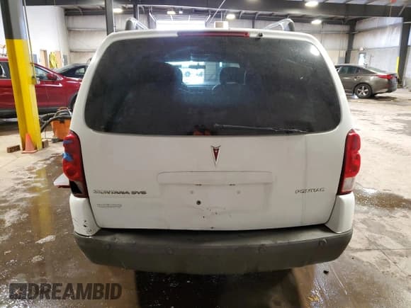 ✅ 2006 Pontiac Montana • VIN: 1GMDV33LX6D247971 • Lot: 88885165. Wystawiony na Copart z przebiegiem 189 783 mil. Bezpłatny archiwum sprzedaży aukcyjnych z USA i szczegółowy raport historii pojazdu na DreamBid. Zdjęcie 6.