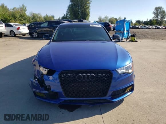 ✅ 2016 Audi S5 Premium Plus • VIN: WAUC4AFR3GA014599 • Lot: 66737495. Listed on Copart with 71,809 mi. Free auction sales archive from the USA and detailed vehicle history report at DreamBid. Image 5.
