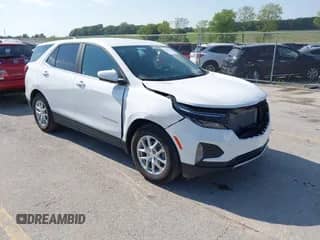 2024 Chevrolet Equinox LT z VIN 3GNAXKEG7RL272098, wystawiony jako IAAI lot #42728571 z przebiegiem 46 809 mil mil oraz . Historia ofert i sprzedaży dostępna na DreamBid. Obrazek 1.