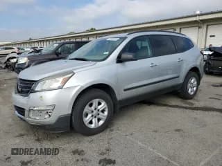 ✅ 2017 Chevrolet Traverse LS • VIN: 1GNKVFKD9HJ231313 • Лот: 70893935. Опубликован ранее на Copart с пробегом 180 853 миль. Бесплатный доступ к архиву аукционных продаж из США и подробный отчёт об истории автомобиля на DreamBid. Изображение 1.