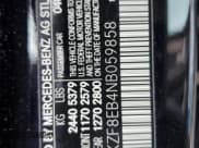 ✅ 2022 Mercedes-Benz E 350 • VIN: W1KZF8EB4NB059858 • Lot: 57513655. Listed on Copart with 22,484 mi. Free auction sales archive from the USA and detailed vehicle history report at DreamBid. Image 13.