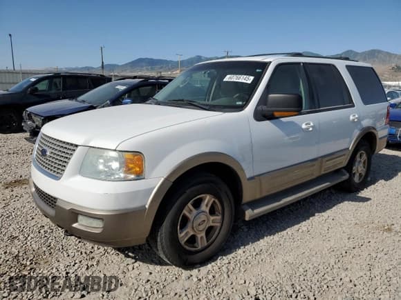 ✅ 2004 Ford Expedition Eddie Bauer • VIN: 1FMPU18L84LB04971 • Lot: 60766145. Listed on Copart with 247,794 mi. Free auction sales archive from the USA and detailed vehicle history report at DreamBid. Image 1.