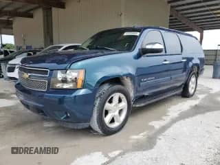 2007 Chevrolet Suburban LTZ with VIN 3GNFC16J97G232875, listed as a Copart auction lot 63295805 with 194,662 mi miles and Salvage title. Bid and sale history available at DreamBid. Image 1.