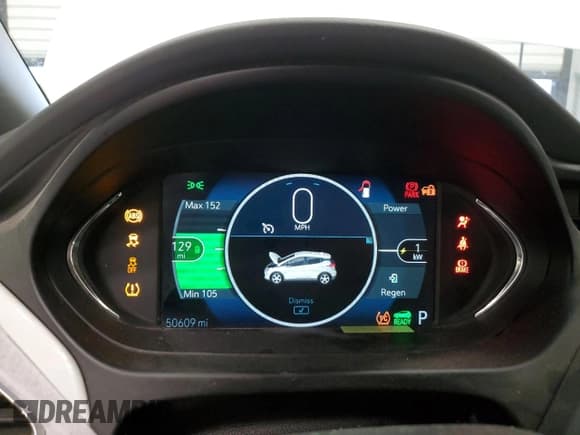 ✅ 2020 Chevrolet Bolt EV LT • VIN: 1G1FY6S02L4114428 • Lot: 52360435. Wystawiony na Copart z przebiegiem 50 609 mil. Bezpłatny archiwum sprzedaży aukcyjnych z USA i szczegółowy raport historii pojazdu na DreamBid. Zdjęcie 9.