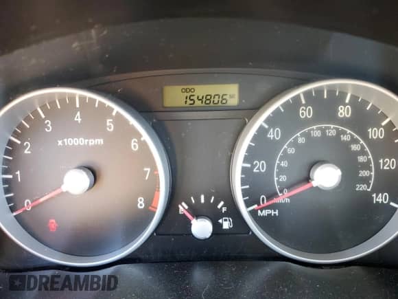 2007 Hyundai Accent GS with VIN KMHCM36CX7U029556, listed as a Copart auction lot 74939084 with 154,806 mi miles and Salvage title. Bid and sale history available at DreamBid. Image 9.