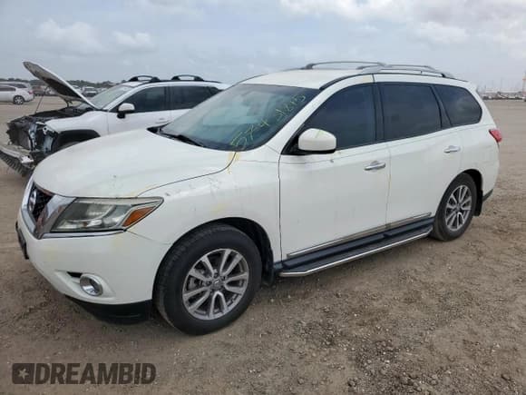 ✅ 2014 Nissan Pathfinder Platinum • VIN: 5N1AR2MNXEC714411 • Lot: 57431815. Listed on Copart with 77,738 mi. Free auction sales archive from the USA and detailed vehicle history report at DreamBid. Image 1.