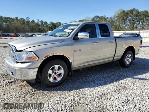 ✅ 2010 Dodge 1500 SLT • VIN: 1D7RB1GP4AS189922 • Lot: 50157175. Wystawiony na Copart z przebiegiem 175 363 mil. Bezpłatny archiwum sprzedaży aukcyjnych z USA i szczegółowy raport historii pojazdu na DreamBid. Zdjęcie 1.