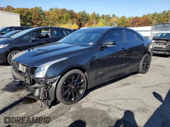 ✅ 2017 Cadillac ATS-V • VIN: 1G6AN5RY5H0168601 • Lot: 76682644. Listed on Copart with 53,181 mi. Free auction sales archive from the USA and detailed vehicle history report at DreamBid. Image 1.