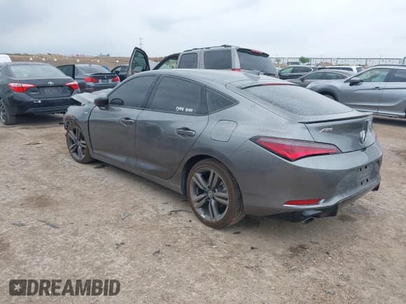 ✅ 2024 Acura Integra w/A-Spec Package • VIN: 19UDE4H33RA022978 • Lot: 41941756. Listed on IAAI with 15,672 mi. Free auction sales archive from the USA and detailed vehicle history report at DreamBid. Image 3.