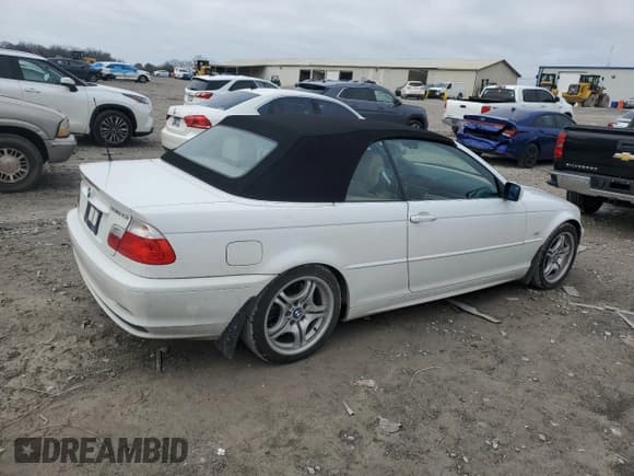 ✅ 2002 BMW 3 Series 330Ci • VIN: WBABS53402JU91940 • Lot: 44118415. Listed on Copart with 91,086 mi. Free auction sales archive from the USA and detailed vehicle history report at DreamBid. Image 3.