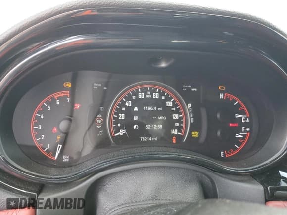 ✅ 2021 Dodge Durango R/T • VIN: 1C4SDJCT9MC661703 • Lot: 80427645. Listed on Copart with 76,214 mi. Free auction sales archive from the USA and detailed vehicle history report at DreamBid. Image 9.