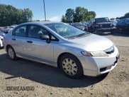 ✅ 2010 Honda Civic DX-VP • VIN: 2HGFA1F35AH549321 • Lot: 81048065. Listed on Copart with 268,163 mi. Free auction sales archive from the USA and detailed vehicle history report at DreamBid. Image 4.