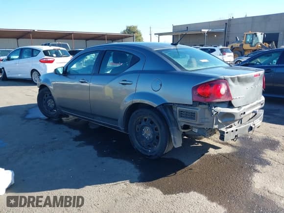 ✅ 2013 Dodge Avenger SE • VIN: 1C3CDZAB9DN617836 • Лот: 41349075. Опубликован ранее на IAAI с пробегом 133 583 миль. Бесплатный доступ к архиву аукционных продаж из США и подробный отчёт об истории автомобиля на DreamBid. Изображение 3.