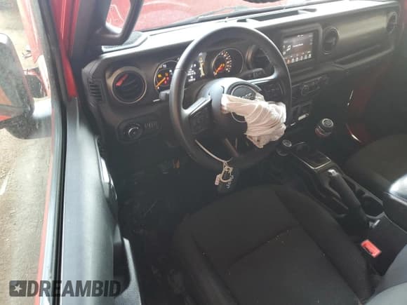 ✅ 2018 Jeep Wrangler Sport • VIN: 1C4GJXAG9JW174552 • Lot: 71985535. Listed on Copart with 61,090 mi. Free auction sales archive from the USA and detailed vehicle history report at DreamBid. Image 8.