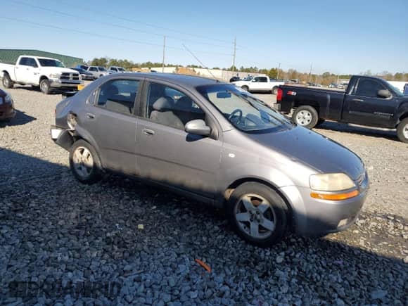 2006 Chevrolet Aveo LT with VIN KL1TG56616B622337, listed as a Copart auction lot 41756105 with 243,187 mi miles and Salvage title. Bid and sale history available at DreamBid. Image 4.