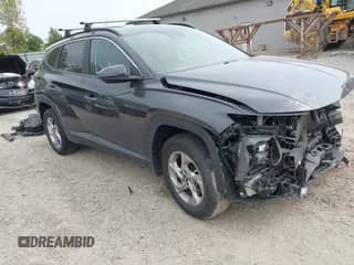 2022 Hyundai Tucson SEL with VIN 5NMJBCAEXNH088945, listed as a IAAI auction lot 43153690 with 59,495 mi miles and . Bid and sale history available at DreamBid. Image 1.