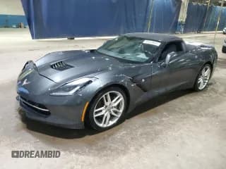 ✅ 2019 Chevrolet Corvette 2LT • VIN: 1G1YD3D77K5101955 • Lot: 86620864. Listed on Copart with 58,630 mi. Free auction sales archive from the USA and detailed vehicle history report at DreamBid. Image 1.