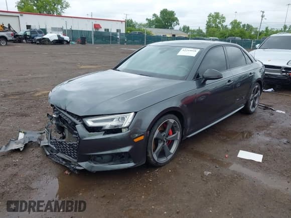 ✅ 2018 Audi S4 Premium Plus • VIN: WAUB4AF4XJA016485 • Lot: 42244018. Wystawiony na IAAI z przebiegiem 48 041 mil. Bezpłatny archiwum sprzedaży aukcyjnych z USA i szczegółowy raport historii pojazdu na DreamBid. Zdjęcie 2.