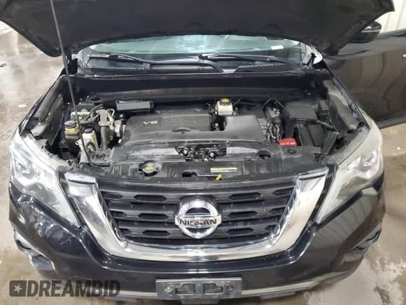 ✅ 2018 Nissan Pathfinder SL • VIN: 5N1DR2MM2JC633921 • Lot: 90344195. Listed on Copart with 197,308 mi. Free auction sales archive from the USA and detailed vehicle history report at DreamBid. Image 12.