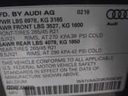 ✅ 2019 Audi e-tron Prestige • VIN: WA1VAAGE8KB006365 • Lot: 43763617. Wystawiony na IAAI z przebiegiem 45 411 mil. Bezpłatny archiwum sprzedaży aukcyjnych z USA i szczegółowy raport historii pojazdu na DreamBid. Zdjęcie 9.