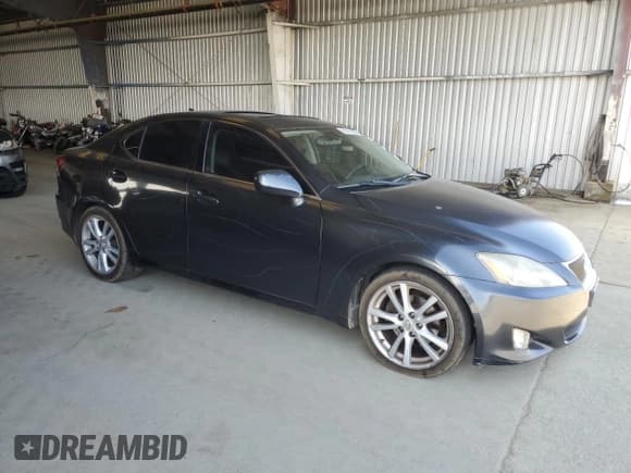 ✅ 2007 Lexus IS 250 • VIN: JTHBK262672027823 • Lot: 63019235. Listed on Copart with 99,065 mi. Free auction sales archive from the USA and detailed vehicle history report at DreamBid. Image 4.