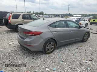 2018 Hyundai Elantra SEL with VIN 5NPD84LF7JH400496, listed as a Copart auction lot 71441095 with 78,788 mi miles and Salvage title. Bid and sale history available at DreamBid. Image 3.
