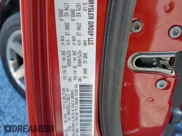 ✅ 2010 Dodge 1500 SLT • VIN: 1D7RB1CT7AS234080 • Lot: 87188914. Wystawiony na Copart z przebiegiem 178 459 mil. Bezpłatny archiwum sprzedaży aukcyjnych z USA i szczegółowy raport historii pojazdu na DreamBid. Zdjęcie 12.