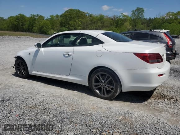 ✅ 2014 Lexus IS 250 C • VIN: JTHFF2C25E2530315 • Lot: 52079275. Listed on Copart with 122,386 mi. Free auction sales archive from the USA and detailed vehicle history report at DreamBid. Image 2.