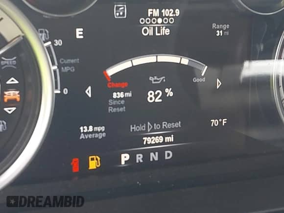 2019 Ram 1500 Big Horn with VIN 1C6RR6TT2KS608638, listed as a IAAI auction lot 41916465 with 79,269 mi miles and . Bid and sale history available at DreamBid. Image 15.