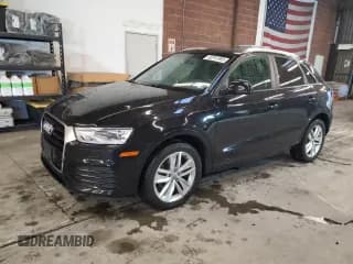 ✅ 2018 Audi Q3 Premium • VIN: WA1ECCFS6JR005962 • Lot: 92297865. Listed on Copart with 86,577 mi. Free auction sales archive from the USA and detailed vehicle history report at DreamBid. Image 1.