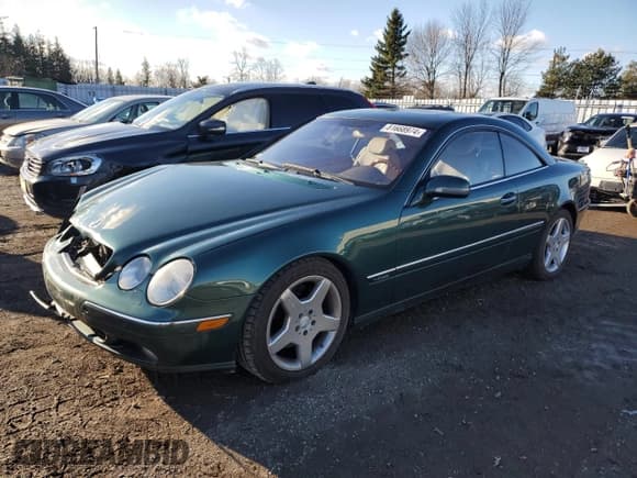 ✅ 2001 Mercedes-Benz CL 500/600 • VIN: WDBPJ78J51A010387 • Лот: 81668974. Опубликован ранее на Copart с пробегом 172 098 миль. Бесплатный доступ к архиву аукционных продаж из США и подробный отчёт об истории автомобиля на DreamBid. Изображение 1.