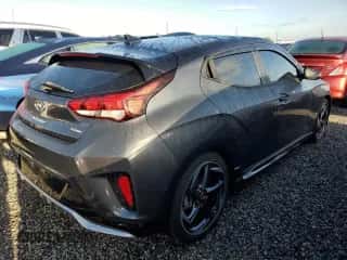 2020 Hyundai Veloster Turbo Ultimate с VIN KMHTH6AB7LU030565, выставлен на аукционе Copart как лот 73949414 с пробегом Не указан миль и Списание • Salvage title. История ставок и продаж доступна на DreamBid. Изображение 3.