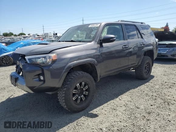 ✅ 2023 Toyota 4Runner TRD Off Road Premium • VIN: JTERU5JR2P6103722 • Lot: 54865385. Listed on Copart with 59,688 mi. Free auction sales archive from the USA and detailed vehicle history report at DreamBid. Image 1.