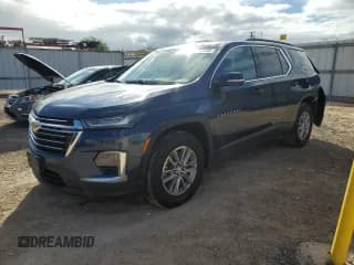 ✅ 2023 Chevrolet Traverse LT Cloth • VIN: 1GNERGKW0PJ147890 • Lot: 68521735. Listed on Copart with 33,667 mi. Free auction sales archive from the USA and detailed vehicle history report at DreamBid. Image 1.