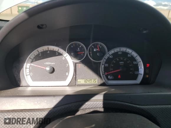 ✅ 2008 Chevrolet Aveo LT • VIN: KL1TG56658B261388 • Lot: 45560525. Wystawiony na Copart z przebiegiem 104 915 mil. Bezpłatny archiwum sprzedaży aukcyjnych z USA i szczegółowy raport historii pojazdu na DreamBid. Zdjęcie 9.