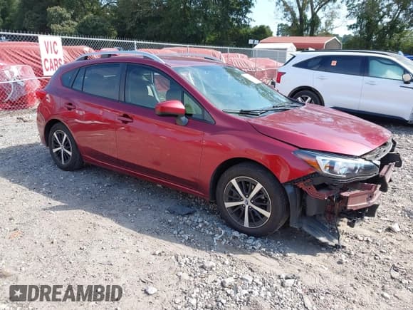 ✅ 2019 Subaru Impreza Premium • VIN: 4S3GTAD69K3712325 • Lot: 43209327. Listed on IAAI with 131,000 mi. Free auction sales archive from the USA and detailed vehicle history report at DreamBid. Image 1.
