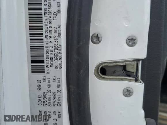 2017 Ram 1500 SLT с VIN 1C6RR7LT0HS815172, выставлен на аукционе Copart как лот 49725745 с пробегом 120 541 миль миль и Списание • Salvage title. История ставок и продаж доступна на DreamBid. Изображение 13.