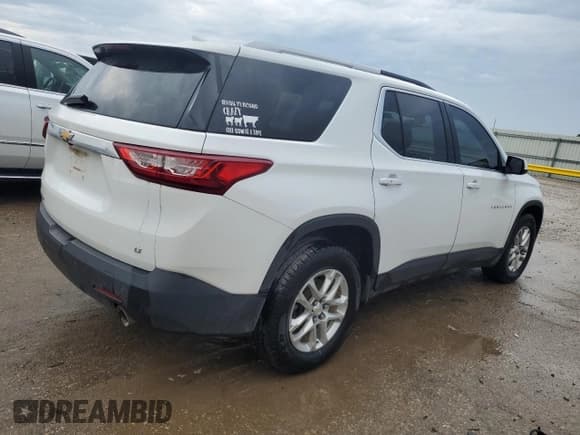 ✅ 2018 Chevrolet Traverse LT Cloth • VIN: 1GNEVGKW7JJ125811 • Lot: 67689164. Listed on Copart with 154,084 mi. Free auction sales archive from the USA and detailed vehicle history report at DreamBid. Image 3.
