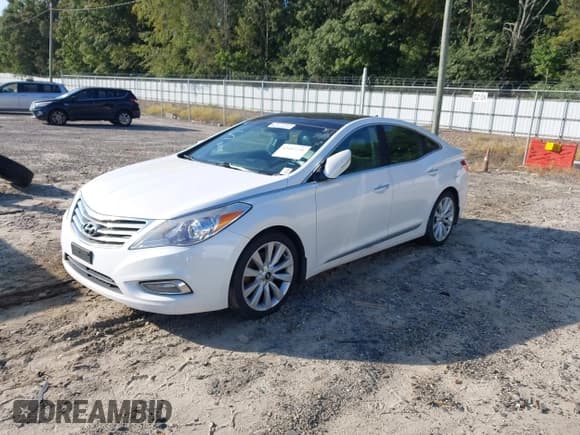 ✅ 2014 Hyundai Azera Limited • VIN: KMHFH4JG8EA410855 • Lot: 43187258. Listed on IAAI with 184,228 mi. Free auction sales archive from the USA and detailed vehicle history report at DreamBid. Image 2.