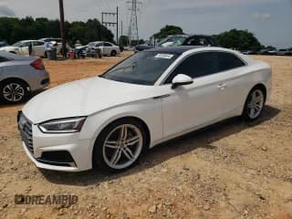 ✅ 2019 Audi A5 Premium • VIN: WAUSNAF57KA016399 • Lot: 53288444. Listed on Copart with 26,224 mi. Free auction sales archive from the USA and detailed vehicle history report at DreamBid. Image 1.
