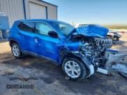 ✅ 2024 Jeep Compass Sport • VIN: 3C4NJDAN0RT165132 • Лот: 84904505. Опубликован ранее на Copart с пробегом 19 147 миль. Бесплатный доступ к архиву аукционных продаж из США и подробный отчёт об истории автомобиля на DreamBid. Изображение 4.