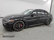 ✅ 2019 Alfa Romeo Giulia Ti Sport • VIN: ZARFAMBN3K7622843 • Lot: 57133925. Listed on Copart with 50,540 mi. Free auction sales archive from the USA and detailed vehicle history report at DreamBid. Image 1.