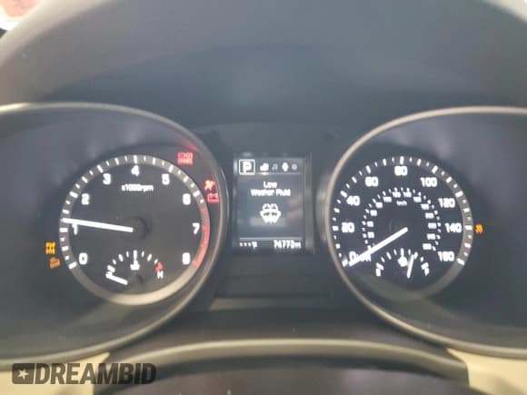 ✅ 2017 Hyundai Santa Fe 2.4L • VIN: 5NMZUDLB8HH010965 • Лот: 65143874. Опубликован ранее на Copart с пробегом 74 773 миль. Бесплатный доступ к архиву аукционных продаж из США и подробный отчёт об истории автомобиля на DreamBid. Изображение 9.